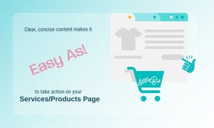 Creating Website Content for Services Products Page