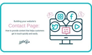Contact Us website page content tips