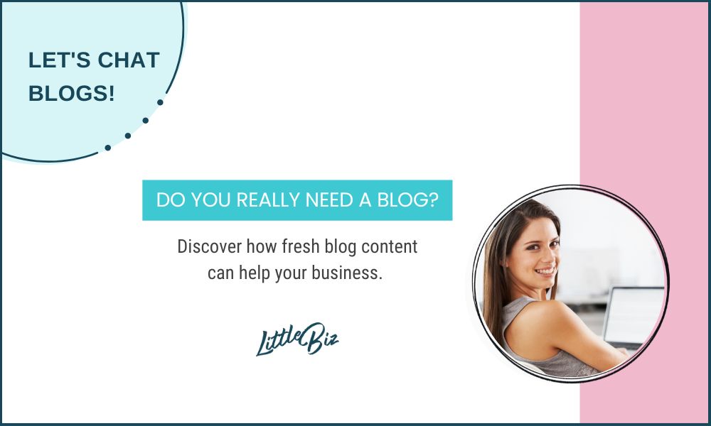 Website content - why fresh blog content is needed